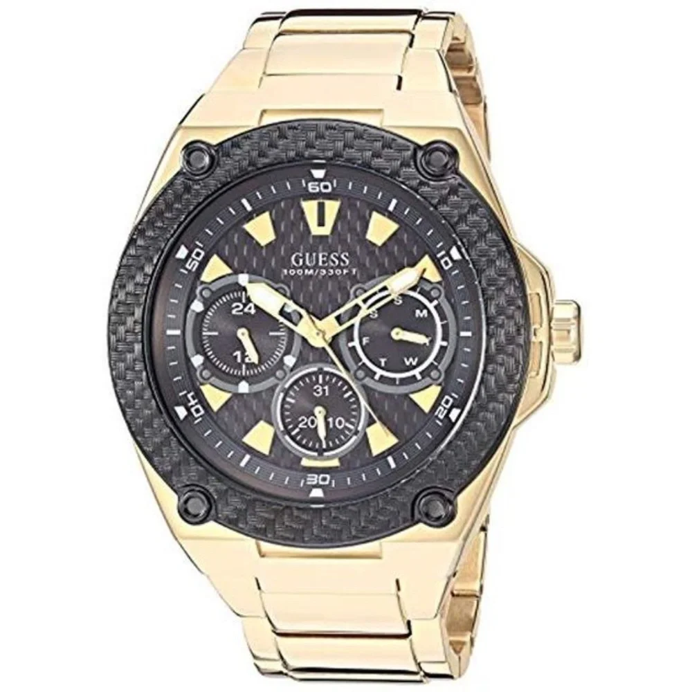 NEW GUESS Gold Toned Men's Watch